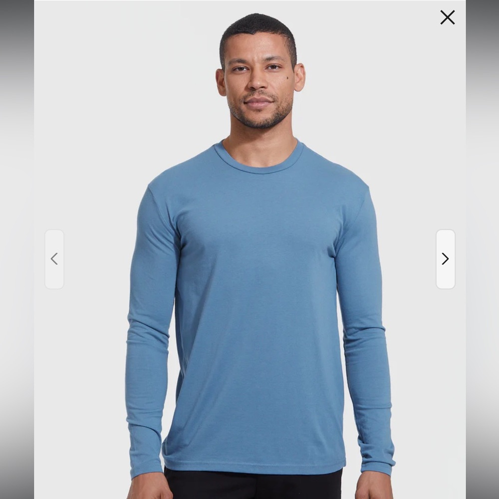 True Classic Long Sleeve Crew Neck Tee NWOT